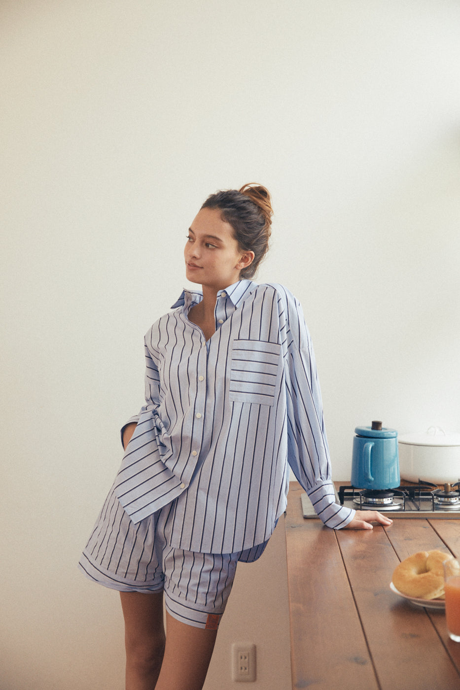 Striped shirt tops