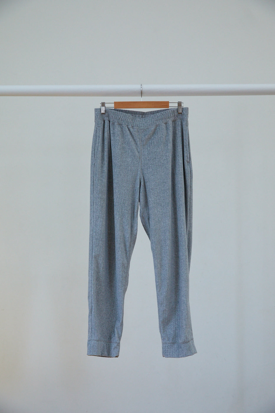 Rib pants mens