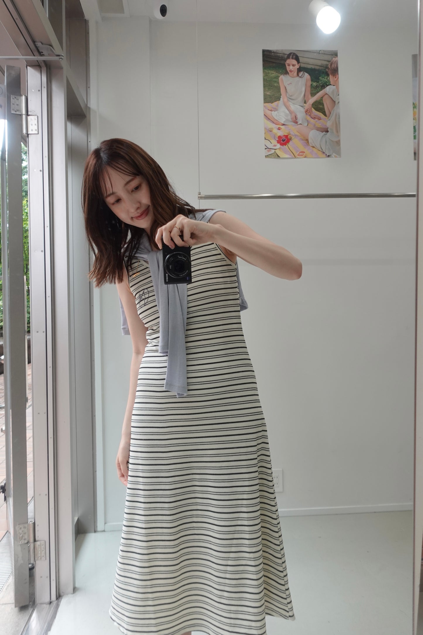 Minali Border Summer Dress