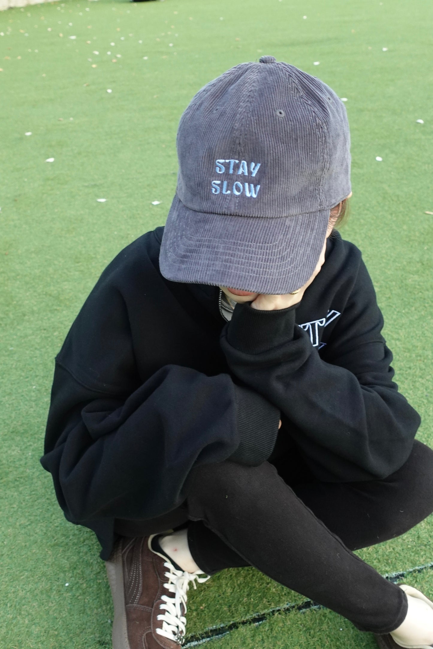 【予約販売】STAY SLOW corduroy cap
