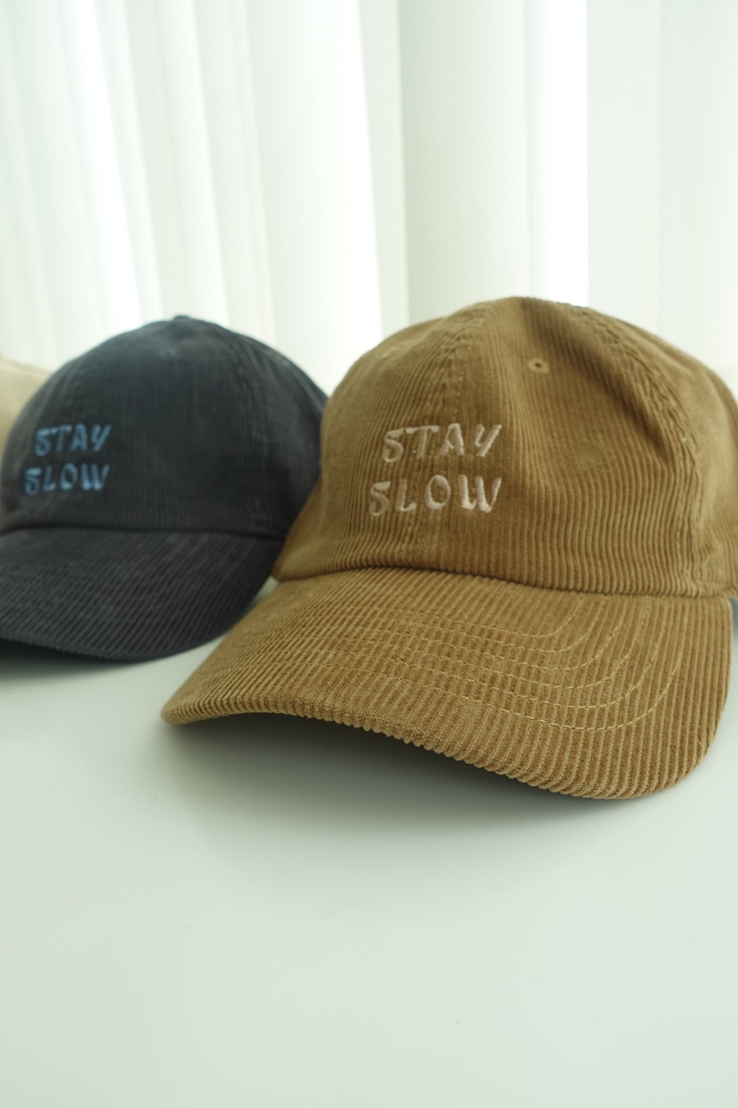 【予約販売】STAY SLOW corduroy cap