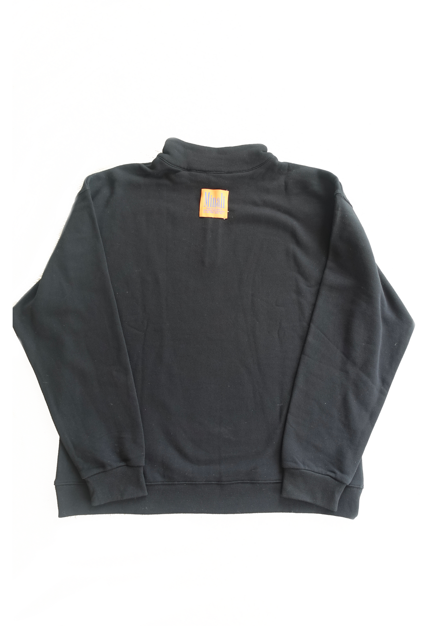 【予約販売】Minali×FRUIT OF THE LOOM  Half zip sweat