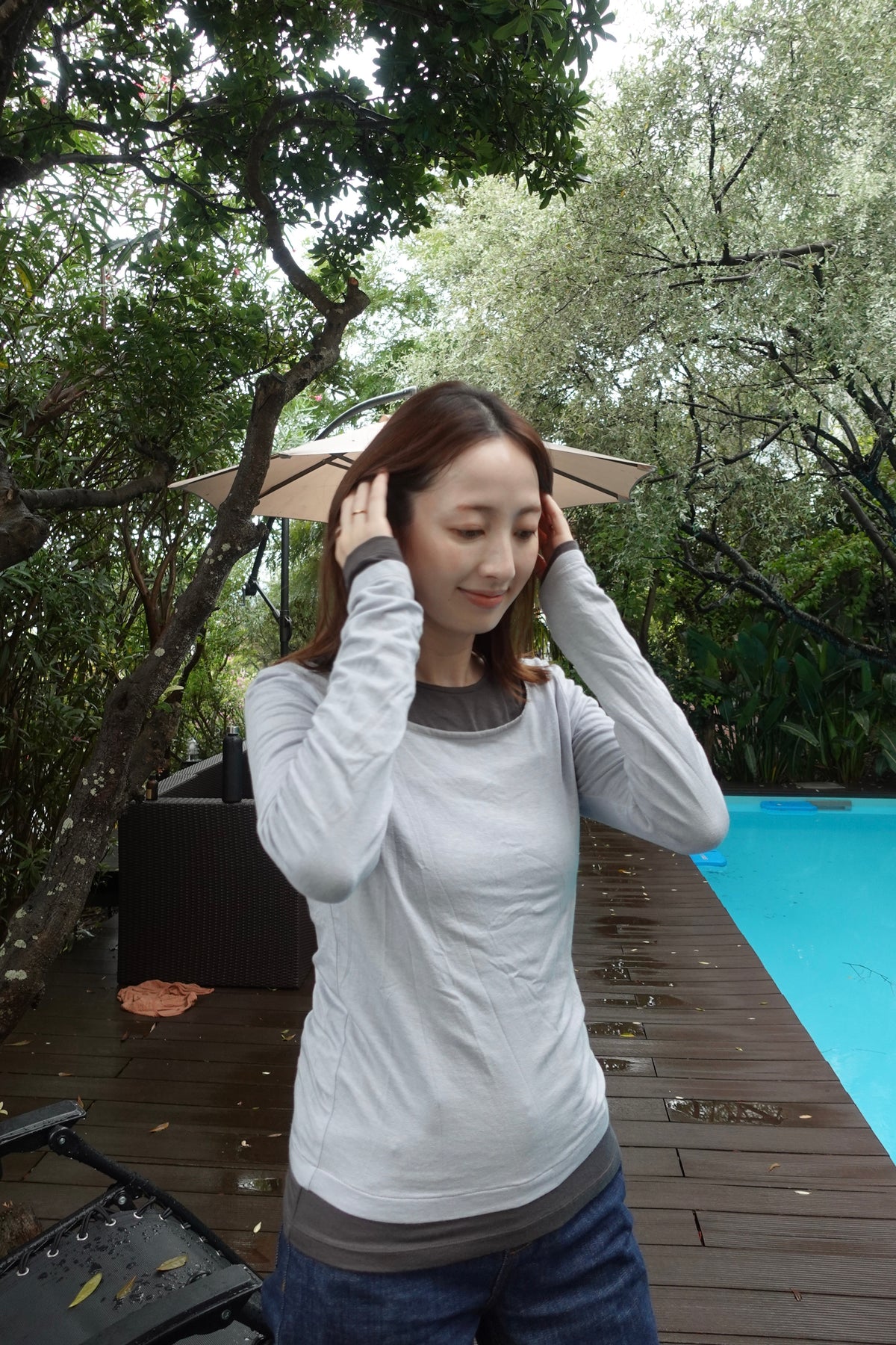 Minali Layered Long Tee