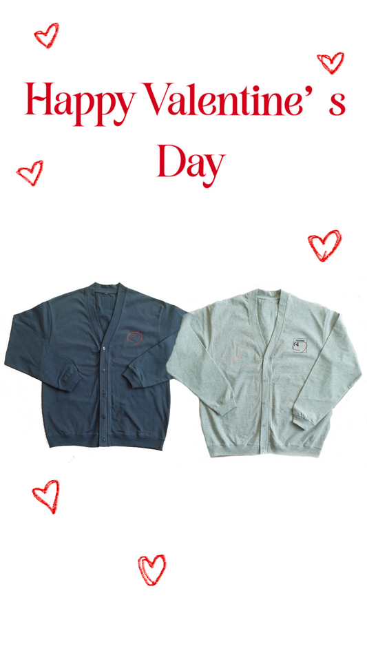 【Valentine's Day】cotton cardigan