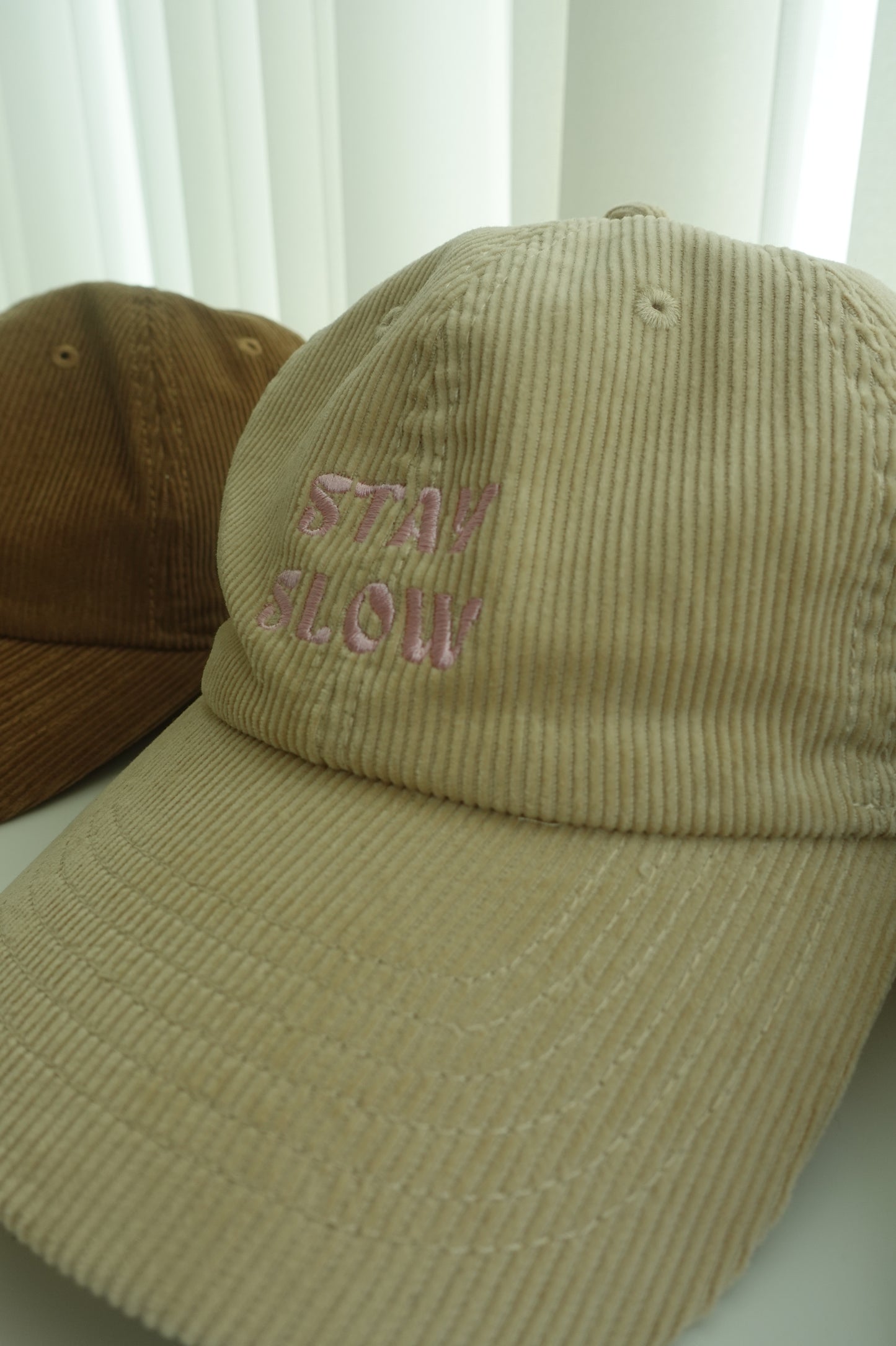 【予約販売】STAY SLOW corduroy cap