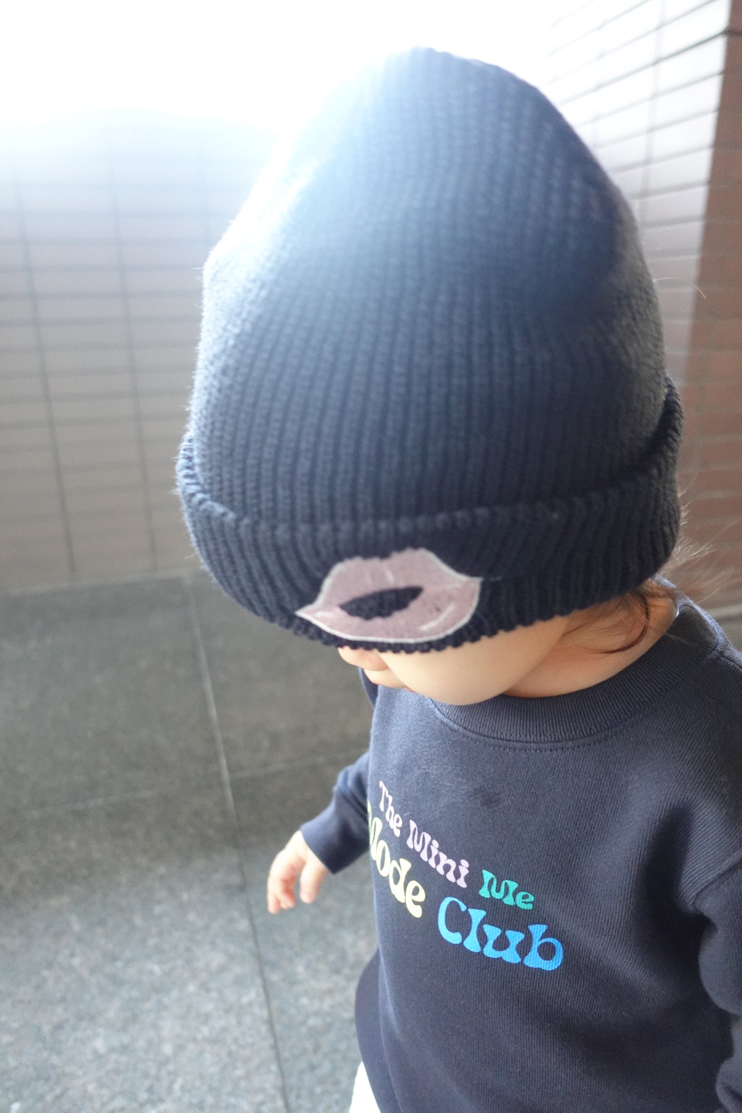 【予約販売】【KIDS】The Mini Me Mode Club"ニット帽"