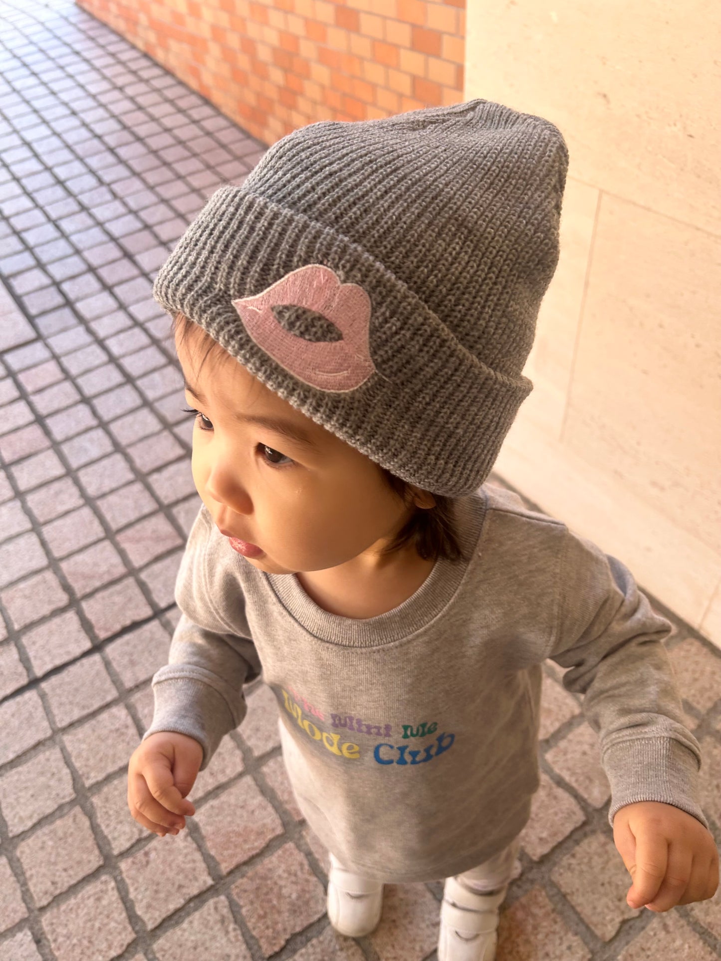 【予約販売】【KIDS】The Mini Me Mode Club"ニット帽"