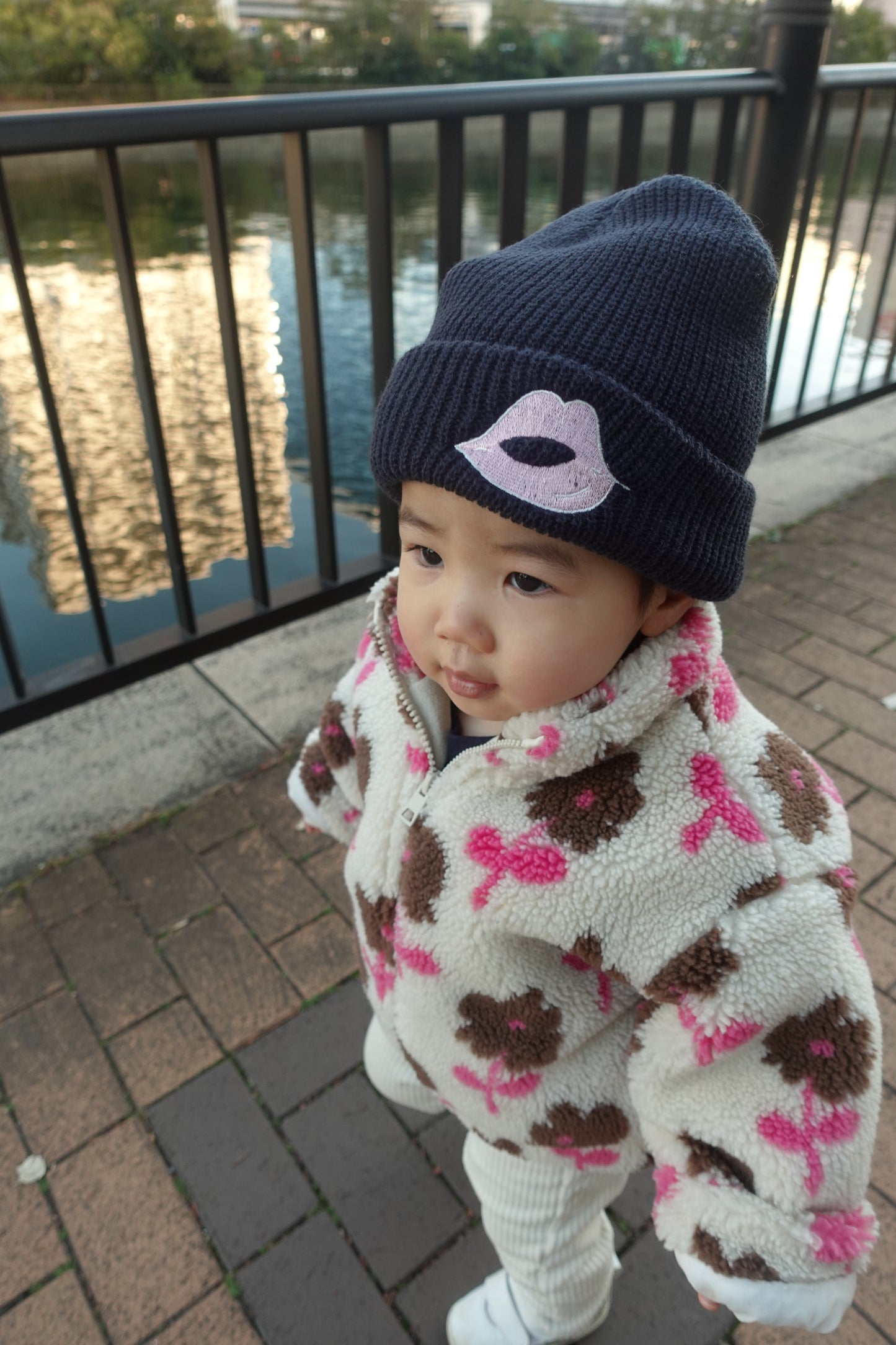 【予約販売】【KIDS】The Mini Me Mode Club"ニット帽"