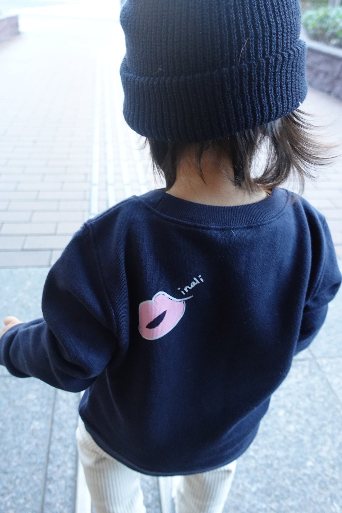 【予約販売】【KIDS】 The Mini Me Mode Club "sweatshirt"