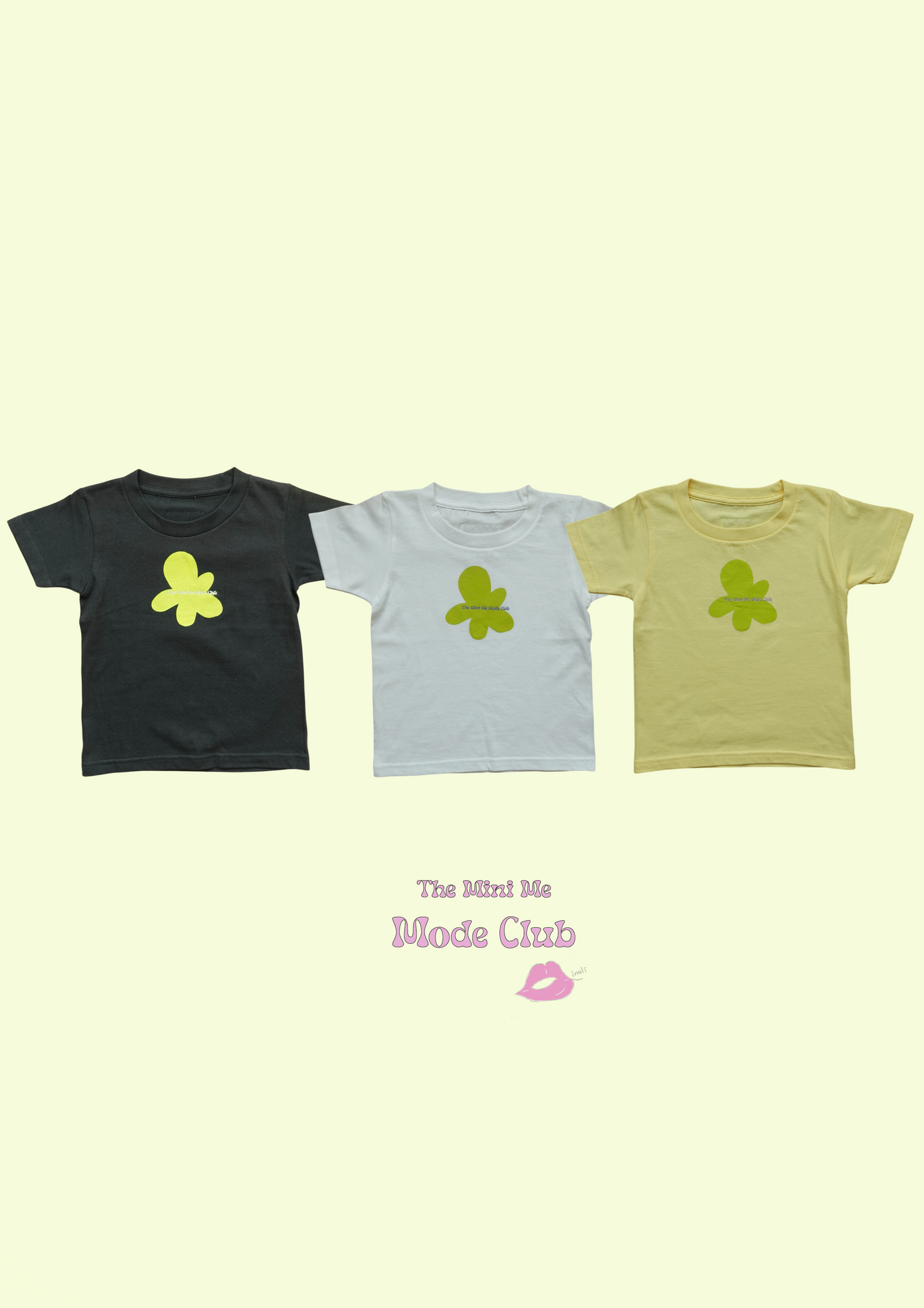【予約販売】【KIDS】The Mini Me Mode Club  Flower T-shirt