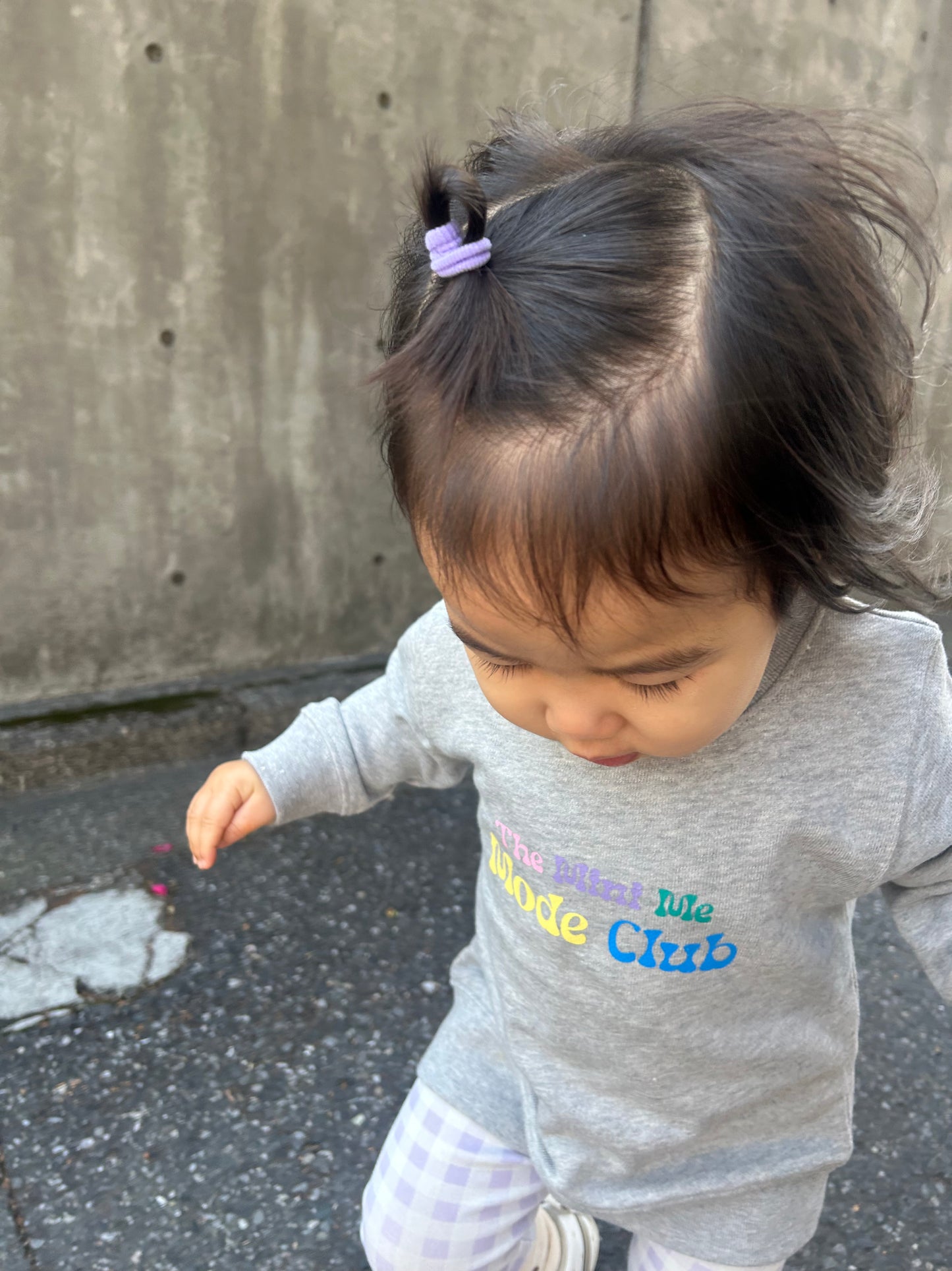 【予約販売】【KIDS】 The Mini Me Mode Club "sweatshirt"