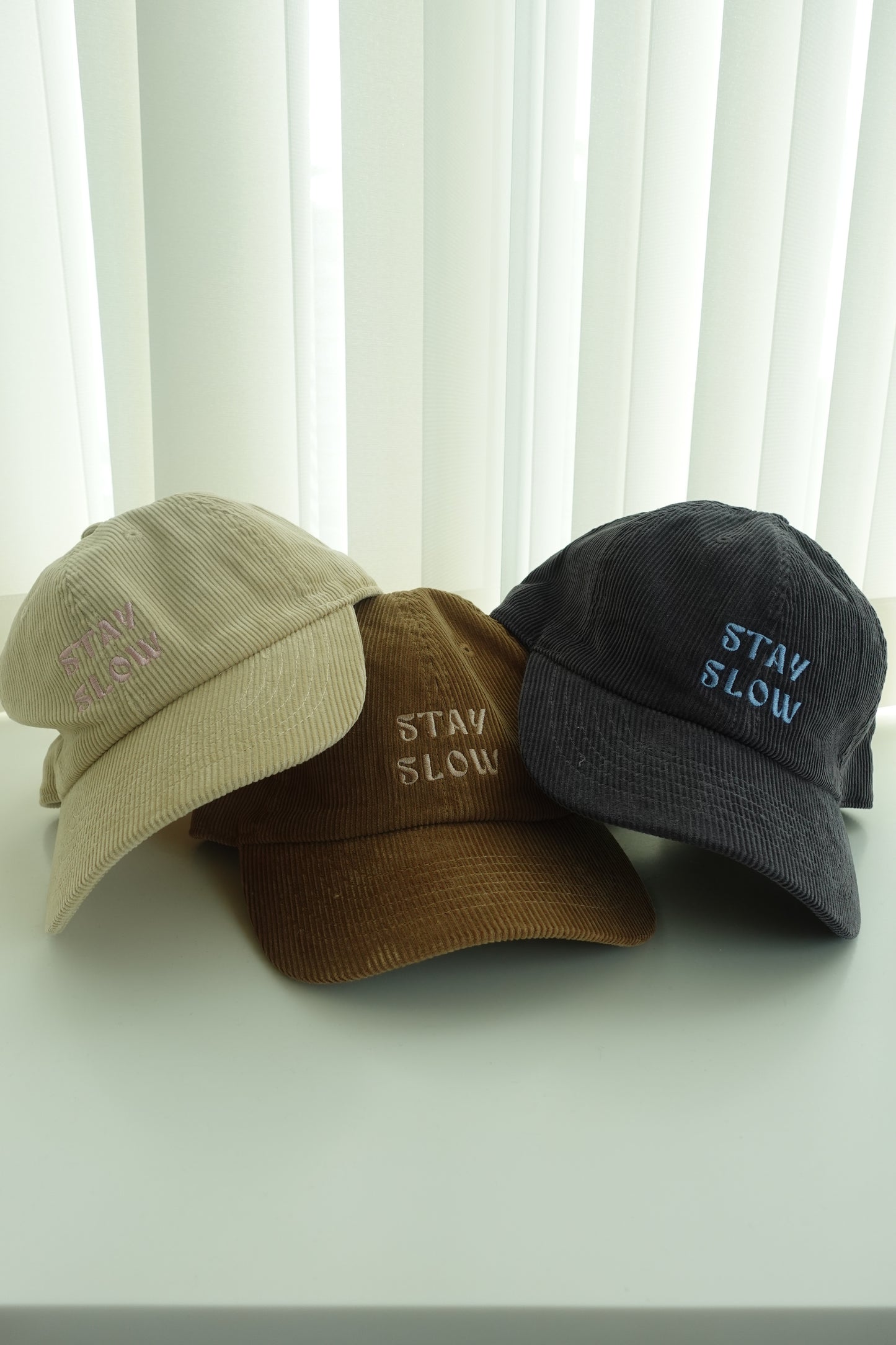 【予約販売】STAY SLOW corduroy cap