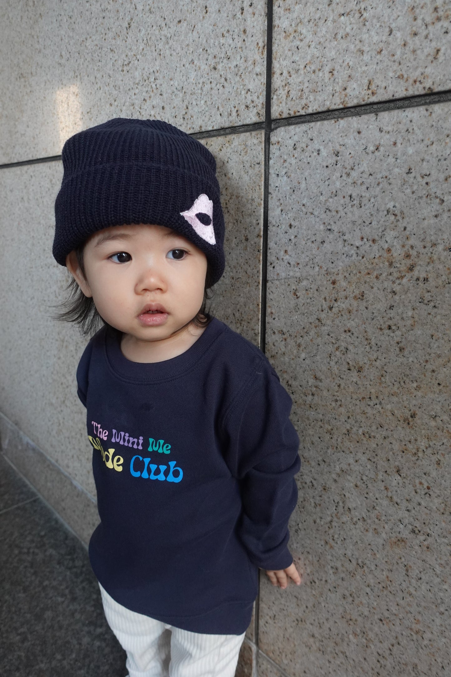 【予約販売】【KIDS】The Mini Me Mode Club"ニット帽"