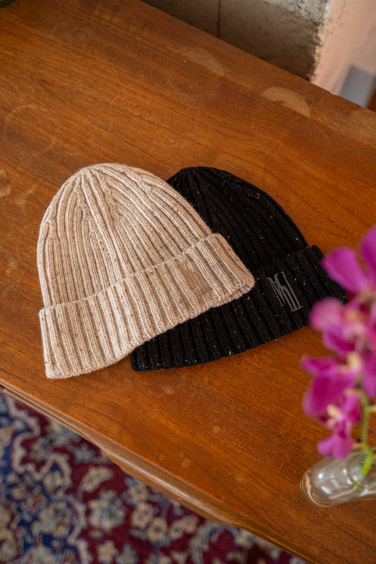 Winter knitted cap